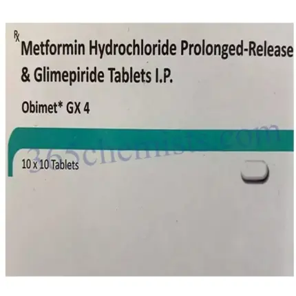 Obimet GX 4mg Tablet