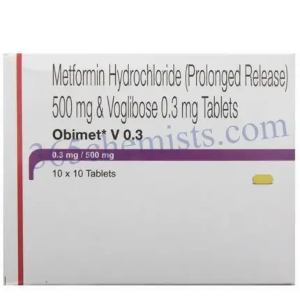 Obimet V 0.3mg Tablet
