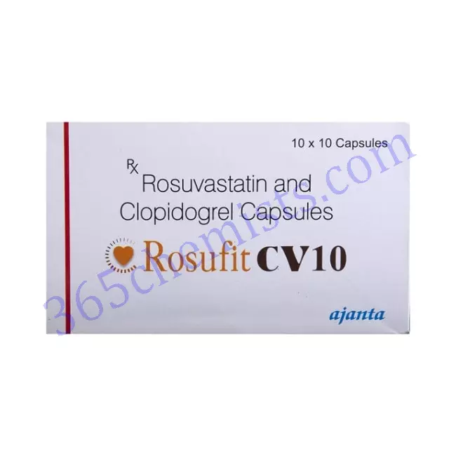 ROSUFIT CV 10+75MG CAPSULE 15