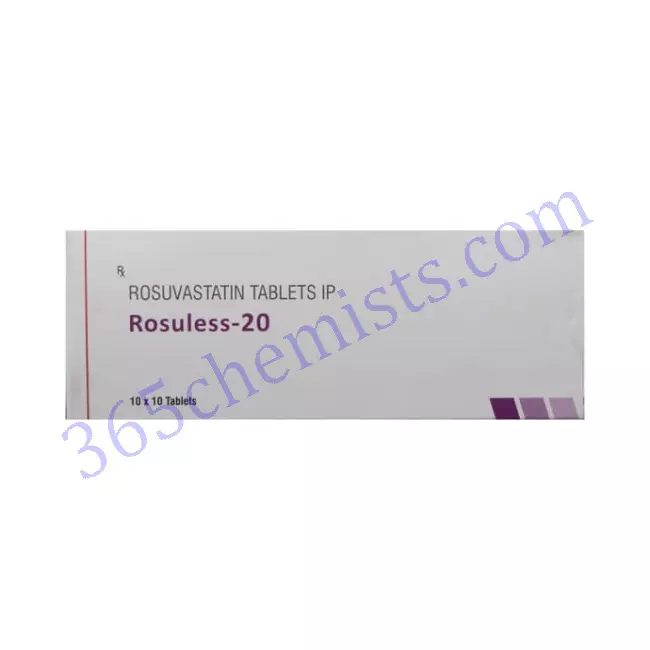 ROSULESS 20 MG TABLET 10