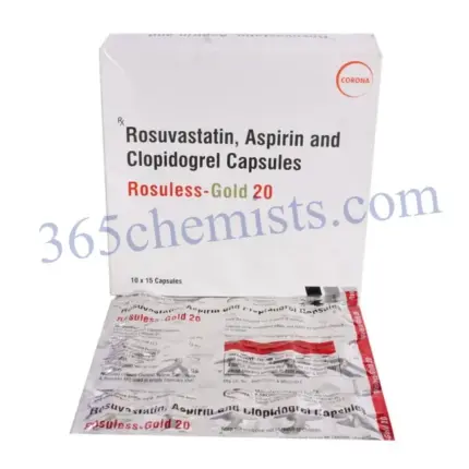 Rosuless Gold 20mg Capsule