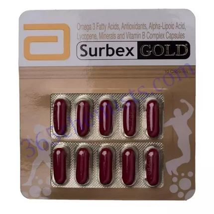 SURBEX GOLD CAPSULE 10S