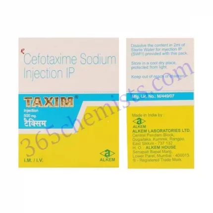 TAXIM 500 MG INJECTION 2 ML