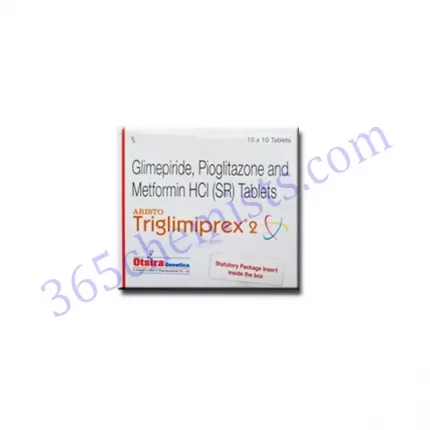 TRIGLIMIPREX 2+500+15 MG TABLET SR 10