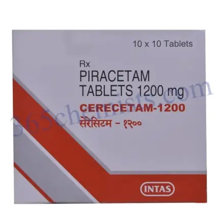 Cerecetam 1200mg Tablet