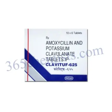 Clavituf 500mg/125mg Tablet