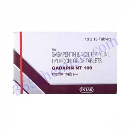 GABAPIN NT 100 10 MG TABLET 15
