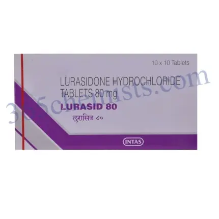 Lurasid 80mg Tablet