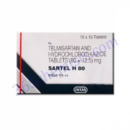 SARTEL-H 80 12.5 MG TABLET 15