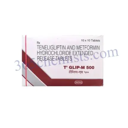 T Glip M 500mg Tablet