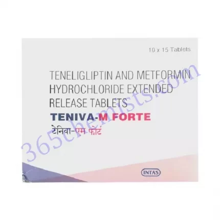 TENIVA-M FORTE 20 1000MG TABLET 15S