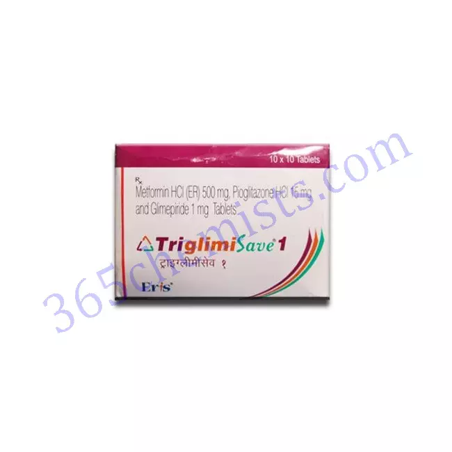 TRIGLIMISAVE 1 500 15 MG TABLET 10
