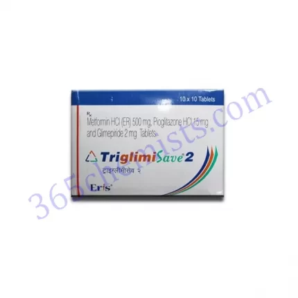 TRIGLIMISAVE 2 500 15 MG TABLET 10