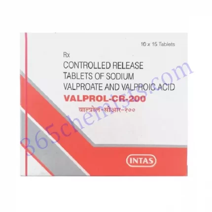 VALPROL CR 200MG TABLET 15S