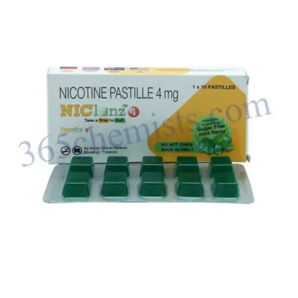 Niclonz 4 Pastilles Mint Sugar Free