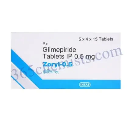 Zoryl 0.5mg Tablet