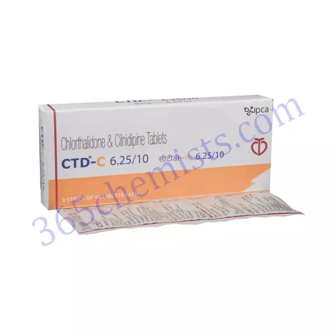 CTD-C 10 6.25 MG TABLET 10