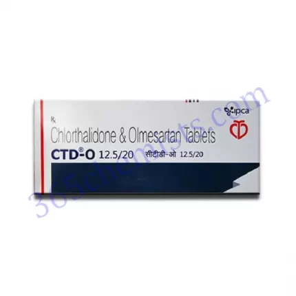 CTD-O 20 12.5 MG TABLET 10