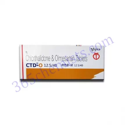 CTD-O 40 12.5 MG TABLET 10