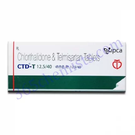 CTD-T 40 12.5 MG TABLET 15