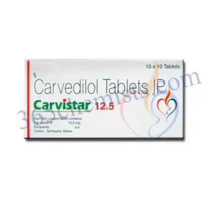 Carvistar 12.5mg Tablet