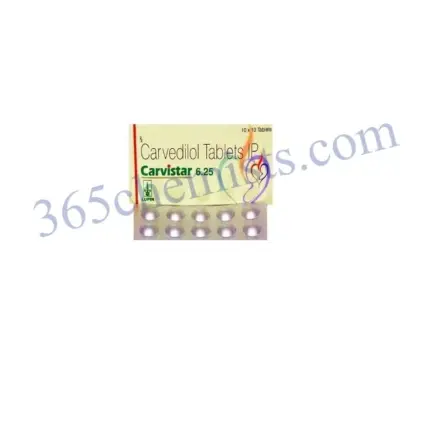 Carvistar 6.25mg Tablet