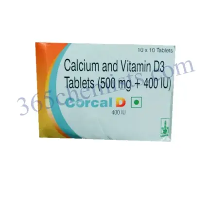 Corcal D 400mg Tablet