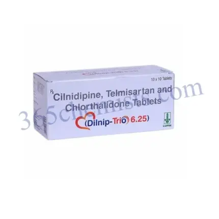 Dilnip Trio 6.25mg Tablet