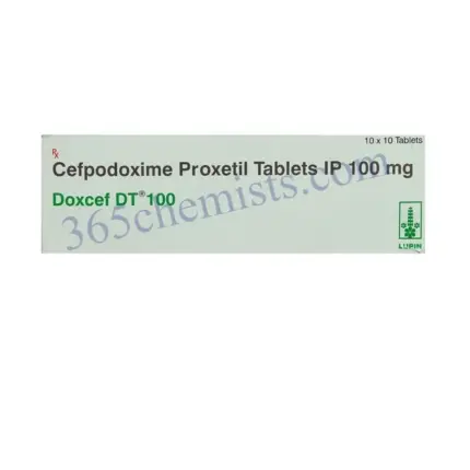Doxcef 100mg Tablet DT