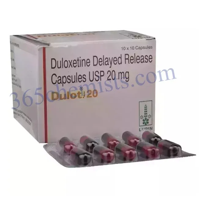 Dulot 20mg Capsule-ink Dulot 20mg Capsule