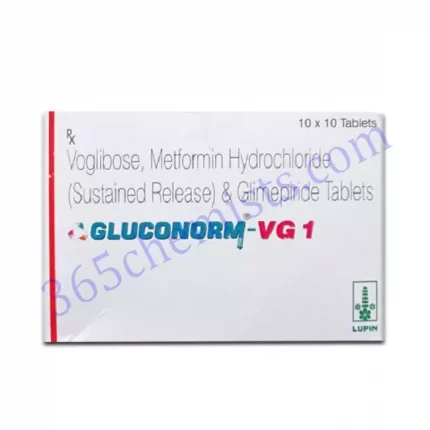 GLUCONORM-VG 1 1 0.2 500MG TABLET 15S