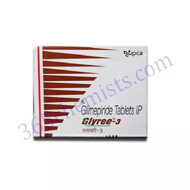 GLYREE 3 MG TABLET 10