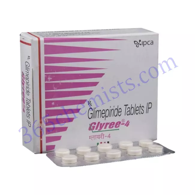 GLYREE 4 MG TABLET 10