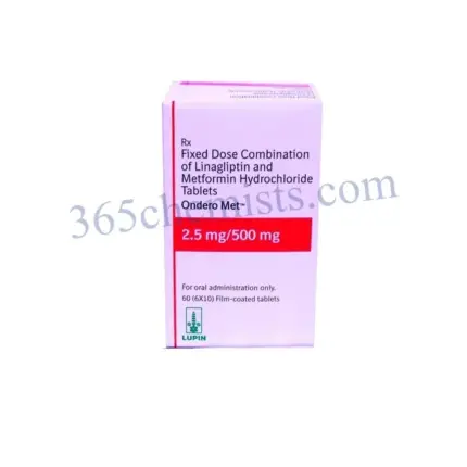 Ondero Met 2.5mg/500mg Tablet