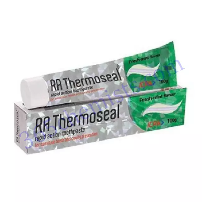 RA THERMOSEAL RAPID ACTION FRESH MINT TOOTHPASTE 100 GM