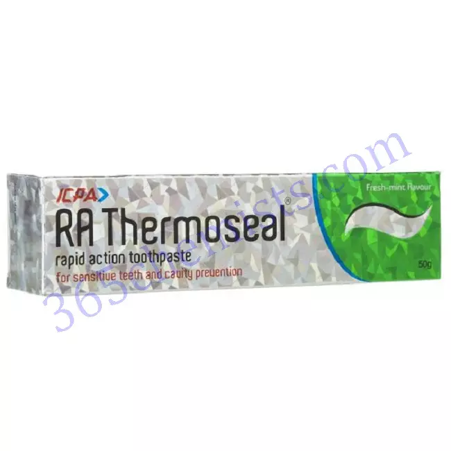 RA THERMOSEAL RAPID ACTION FRESH MINT TOOTHPASTE 50GM