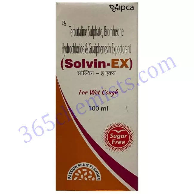 SOLVIN EX 1.25 4 50MG SYRUP 100ML