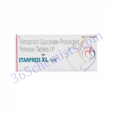 STARPRESS-XL 100 MG TABLET XL 10