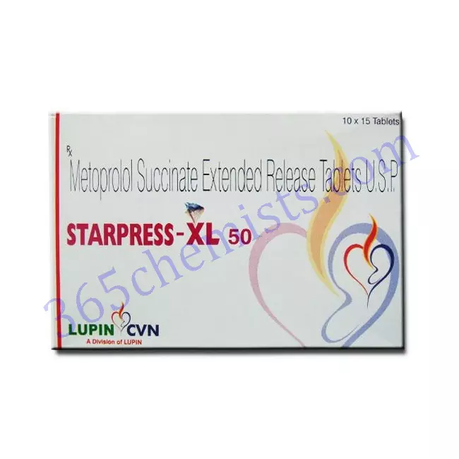 STARPRESS XL 50 50MG TABLET 15