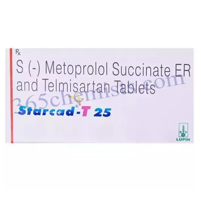 Starcad T 25mg Tablet-ink Starcad T 25mg Tablet
