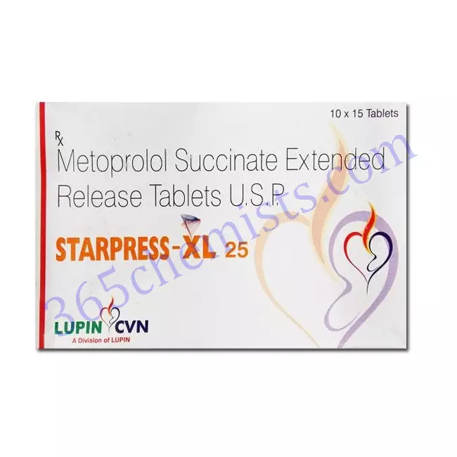 Starpress Xl 25Mg Tablet 15S