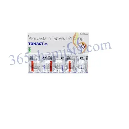 Tonact 80mg Tablet