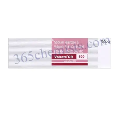 Valrate CR 500mg Tablet