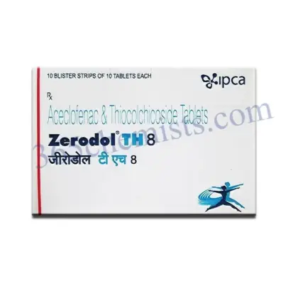 Zerodol TH 8 Tablet