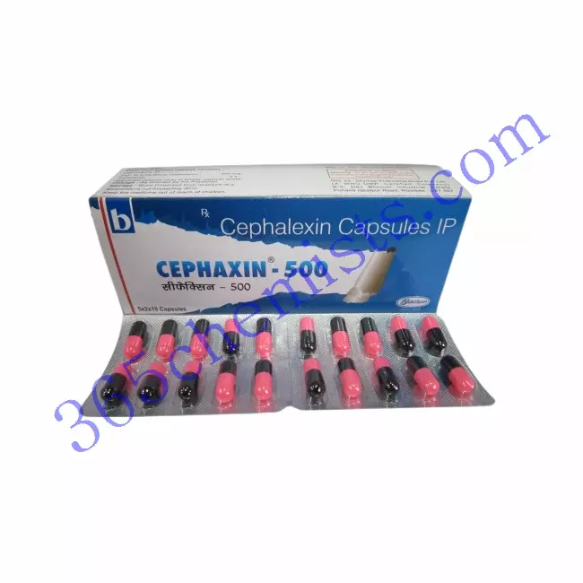 CEPHAXIN 500 CAP 10