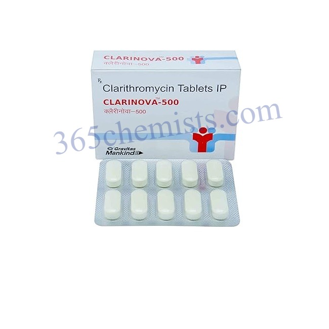 Clarinova 500mg Tablet-ink Clarinova 500mg Tablet