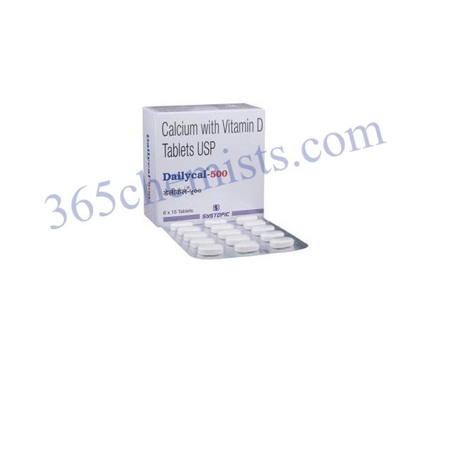 Dailycal - 500 Tablet-ink Dailycal - 500 Tablet