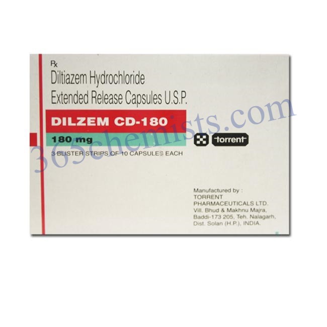 Dilzem CD 180mg Capsule-ink Dilzem CD 180mg Capsule