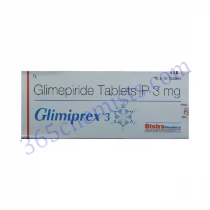 GLIMIPREX 3MG TAB 10 TAB