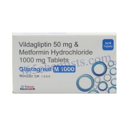 Gliptagreat M 1000/50mg Tablet